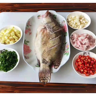 袋装黄山臭鳜鱼500克净膛安徽州地方特产新鲜桂鱼腌制水产