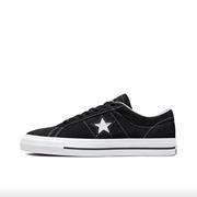 Converse/匡威One star pro黑色翻毛皮男女低帮帆布鞋171327C