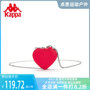 Kappa卡帕款小单肩女心形斜挎包休闲包时尚PU小包K0D28BX02N