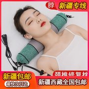 新疆西藏颈椎枕头修复颈椎睡觉圆柱形荞麦皮决明子理疗枕成人