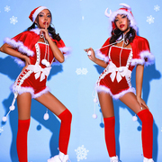圣诞节主题衣服性感cos2023ds演出服装女酒吧gogo跳舞连体衣