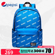 Pepsi/百事可乐潮牌双肩包女2024男士大容量旅行背包学生书包