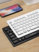 K1808笔记本巧克力键盘鼠标套装静音无声台式电脑外接办公游戏USB