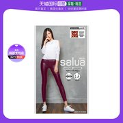 韩国直邮圣，罗亚皮质打底裤s码紫色