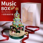 diy手工圣诞节礼物闺蜜男生，送女朋友特别走心的创意圣诞树音乐盒