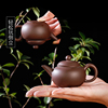 宜兴朱泥紫砂壶单壶手工茶，功夫大容量过滤小号，茶壶西施壶茶具套装