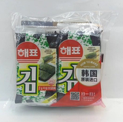 韩国进口 海飘海苔原味 儿童即食海苔烤紫菜16g*40包/箱批7.5
