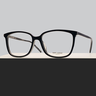 圣罗兰YSL镜架SL 453/F板材全框男女时尚简约百搭方形近视眼镜框