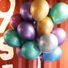 金属气球生日装饰场景布置商场橱窗装饰品拍照道具金属色气球装扮