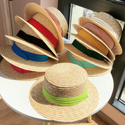 帽子夏天遮阳帽女防晒大沿帽，出游沙滩麦秆草帽女士时尚百搭太阳帽