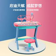 高档买一送四早教儿童，电子琴37键，入门初学者小孩玩具带麦克风启蒙
