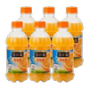 美汁源果粒橙小瓶装，300ml*6瓶新鲜橙汁果汁，橙子饮品饮料小窝