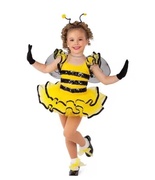 儿童幼儿可爱勤劳小蜜蜂，扮演表演服舞台，演出服蓬蓬纱裙芮其儿