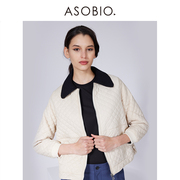 asobio2023年秋季女士，轻薄款棉服时尚，修身外套703