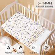 婴儿床垫小褥垫被冬季专用儿童床垫子褥子睡觉睡垫幼儿园垫套定制