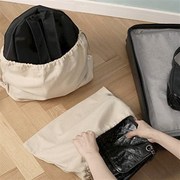 网红奢侈品包包防尘袋抽绳束口整理袋衣物皮包收纳袋子防潮柔软保