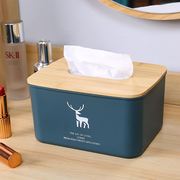 简约北欧纸巾盒家用客厅茶几抽纸盒卫生纸卧室床头桌面创意卷纸筒