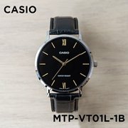 卡西欧手表CASIO MTP-VT01L-1B 黑暗之心商务非机械ins网红小黑表
