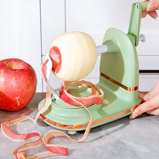 日本手摇削苹果神器，家用自动削皮器刮皮刨水果，削皮机苹果皮削皮