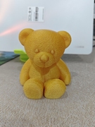 金色、粉色的  薰衣草小熊  高6.5cm左右 居家摆件 小孩玩具