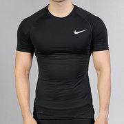 NIKE耐克短袖男装运动健身pro紧身衣透气梭织快干半袖T恤BV5632