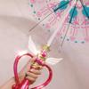 美少女战士雨伞发光仙女魔法手杖百变小樱可爱萌妹透明长柄公主伞