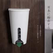 免打孔出口日本垃圾袋收纳盒装塑料袋收集器壁挂式抽取式创意整理
