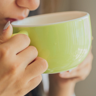 日式创意早餐杯子陶瓷马克杯不带盖勺喝水杯男女生爱心咖啡磨杯