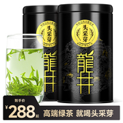 2024新茶头采龙井茶叶浓香型特级明前绿茶春茶乐品乐茶