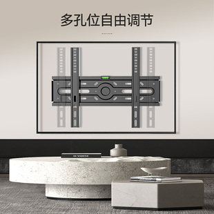 适用于夏普电视机挂架挂墙支架40/50B/60/65/寸0/75英7用通壁挂架