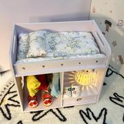 棉花娃娃的房间枕头床垫套装单人双人娃床芭比娃娃15cm20厘米屋子