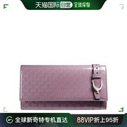 99新未使用香港直邮GUCCI 女士浅紫色漆皮零钱包 309760-AV13