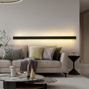 长条壁灯极简沙发客厅电视背景墙，壁灯现代简约卧室床头灯书房壁灯
