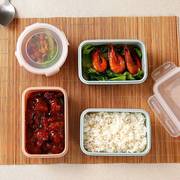 装咸菜的小碗带盖迷你家用塑料保鲜盒带盖便当盒，冰箱冷冻收纳盒