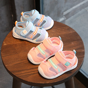 夏季宝宝凉鞋包头1-3岁2小童凉鞋中小童婴儿凉鞋婴幼儿机能学步鞋