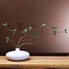 新中式仿真花创意花瓶绿植插花日式茶室茶几禅意摆件桌面假花装饰
