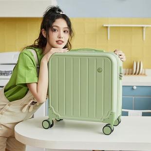 晴碧琳（Qbily）行李箱小型轻便登机箱18英寸拉杆箱飞机旅行箱拉