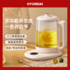HYUNDAI韩国养生壶多功能家用大容量办公室煮茶壶玻璃烧水壶煮茶
