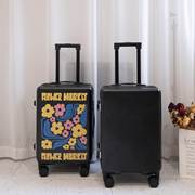 「支持来图定制」行李箱拉杆箱女学生密码旅行箱20寸小型登机箱男