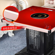 家用电暖桌取暖桌多功能烤火桌80炉子四面取暖器电暖气60小型电暖