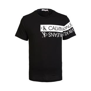 Calvin Klein/凯文克莱CK男装T恤时尚流行半袖宽松短袖男夏季