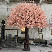大型仿真樱花树摄影舞台，装饰道具拱门形大型假树仿真植物樱花假树