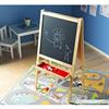儿童大画板实木双面磁性写字板展示画架宝宝支架式黑白板