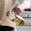 装油瓶玻璃防漏家用厨房欧式调料瓶酱油醋壶带刻度食用油壶