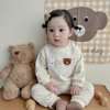 ins韩版婴儿秋装套装，婴幼儿宝宝休闲运动上衣，裤子分体两件套