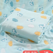 婴儿浴巾纯棉新生宝宝纱布，用品超软全棉，吸水洗澡大毛巾被儿童盖毯