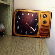 小清新挂钟表客厅现代简约复古文艺电视机静音，家用表挂墙石英钟表