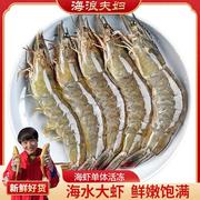 3040海水大虾特大号鲜冻海虾冷冻虾生鲜到手3.3左右