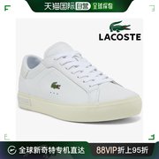 韩国直邮lacoste帆布鞋，lacoste级外套白色7-41sfa005065t