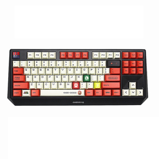 樱桃cherrymx1.0游戏rgb背光机械，键盘87108键黑轴红轴茶轴3810